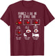 Things I Do In My Spare Time Tractor Shirt Funny Farming T-Shirt - T-Shirt | Maroon
