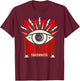 Believe Your Own Eyes All Seeing Eye Illuminati Women Men T-Shirt - T-Shirt | Maroon