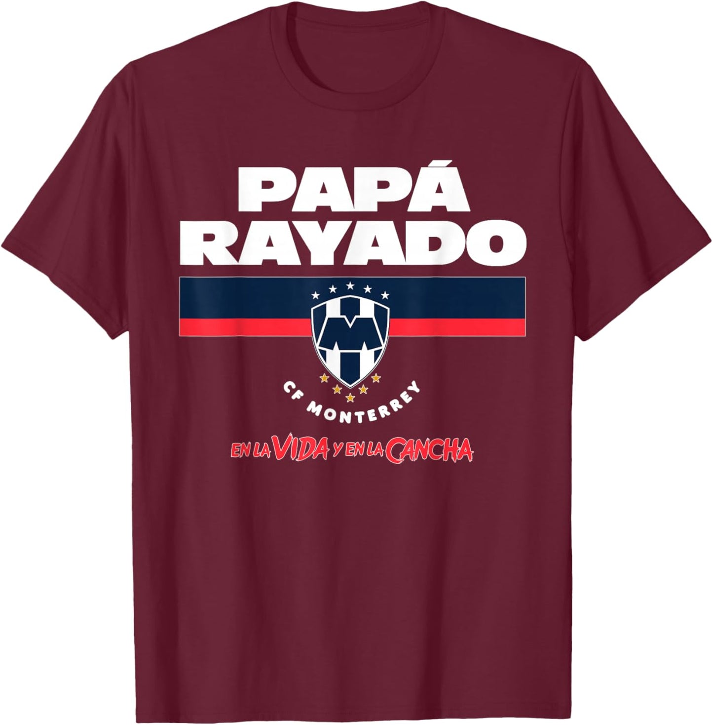 Monterrey Rayados Sports Collection this Father's Day! T-Shirt - T-Shirt | Maroon