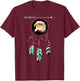 Native American Tribal Dream Catcher Eagle Spirit Animal T-Shirt - T-Shirt | Maroon
