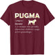 Funny Pug Dog Lover Grandma Gifts | Mama & Grandmother Humor Men Women T-Shirt - T-Shirt | Maroon