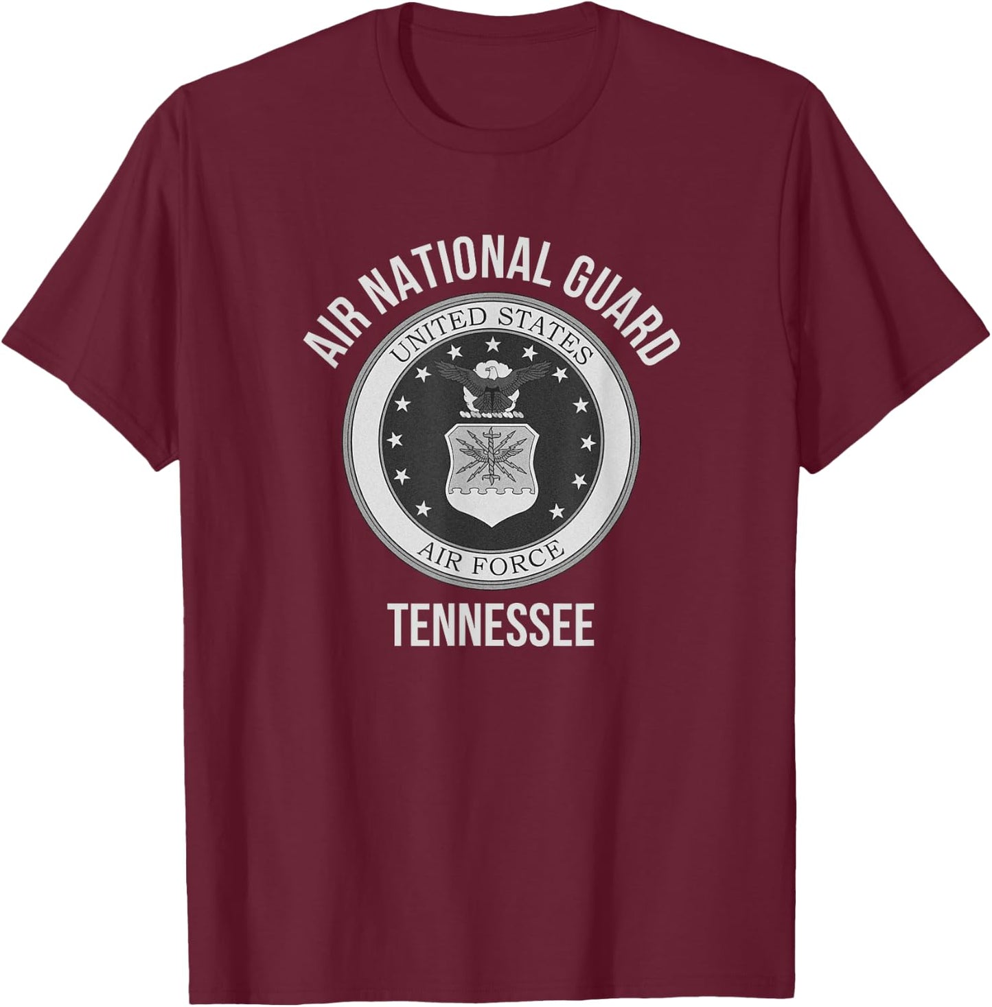 Tennessee Air National Guard T-Shirt - T-Shirt | Maroon