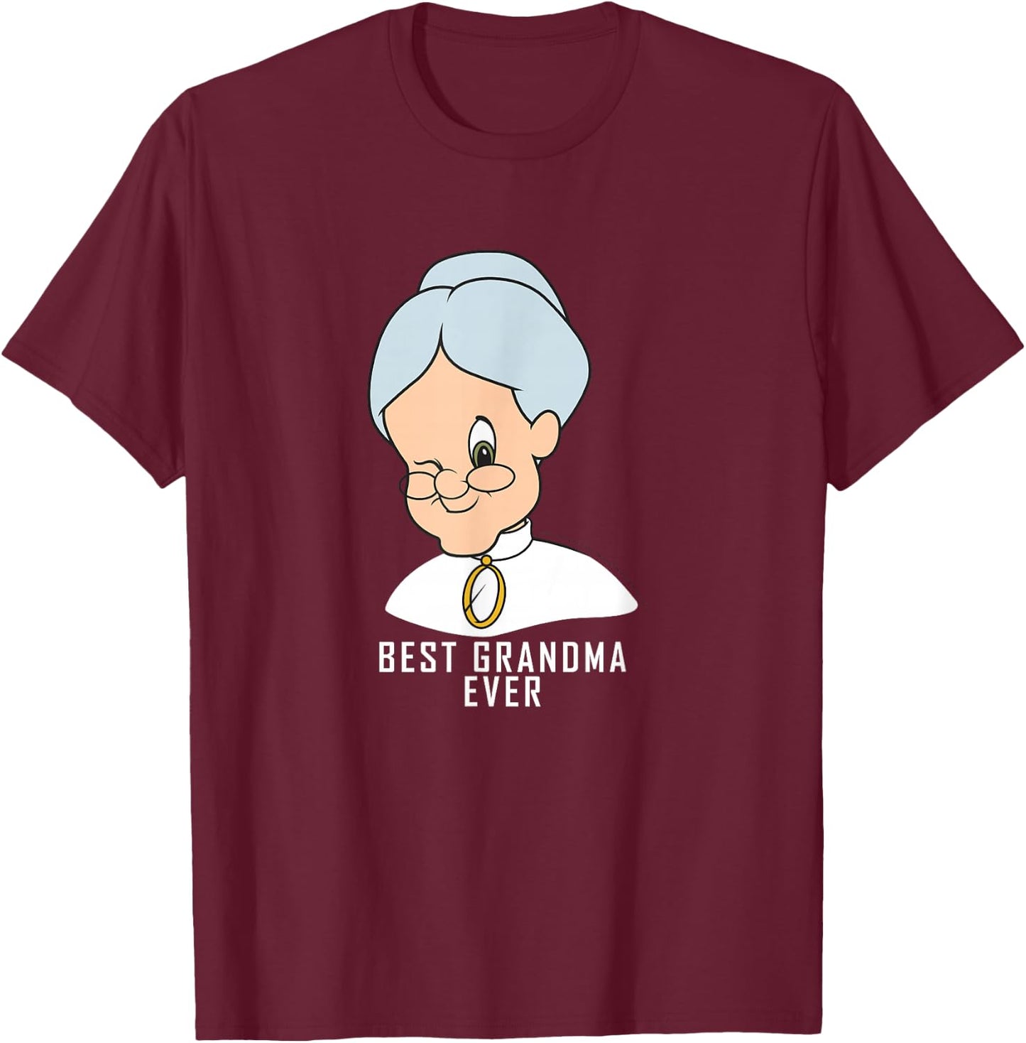Looney Tunes Grandma Granny T-Shirt - T-Shirt | Maroon