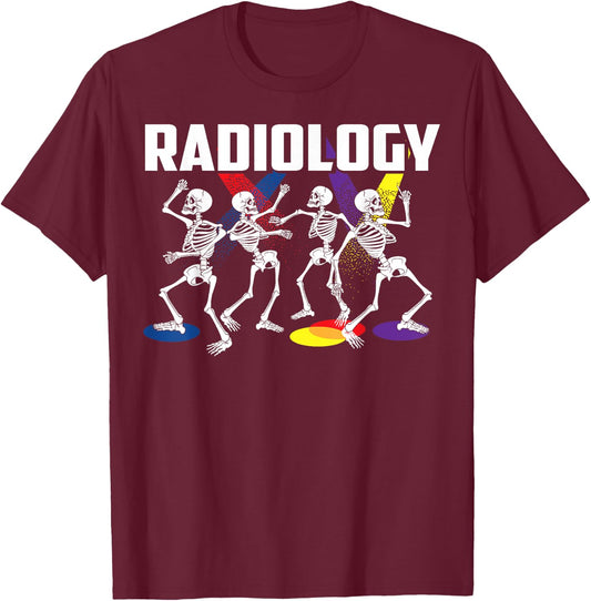 Funny Radiology Technologist Gift | Cute Rad Tech Men Women T-Shirt - T-Shirt | Maroon