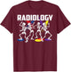 Funny Radiology Technologist Gift | Cute Rad Tech Men Women T-Shirt - T-Shirt | Maroon