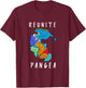 Reunite Pangea Funny Geology for Geologist T-Shirt - T-Shirt | Maroon