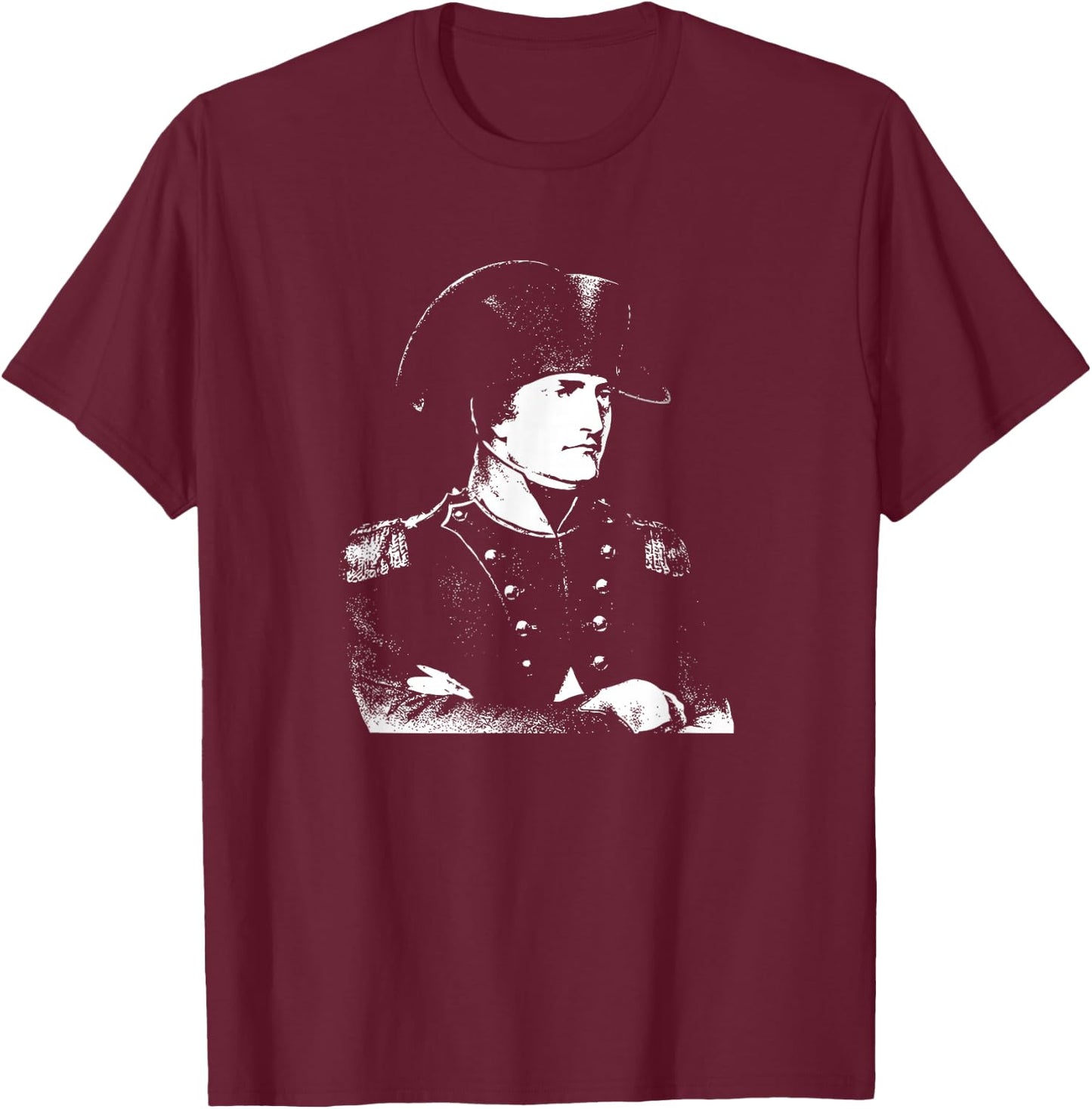 Napoleon Bonaparte T-Shirt - T-Shirt | Maroon