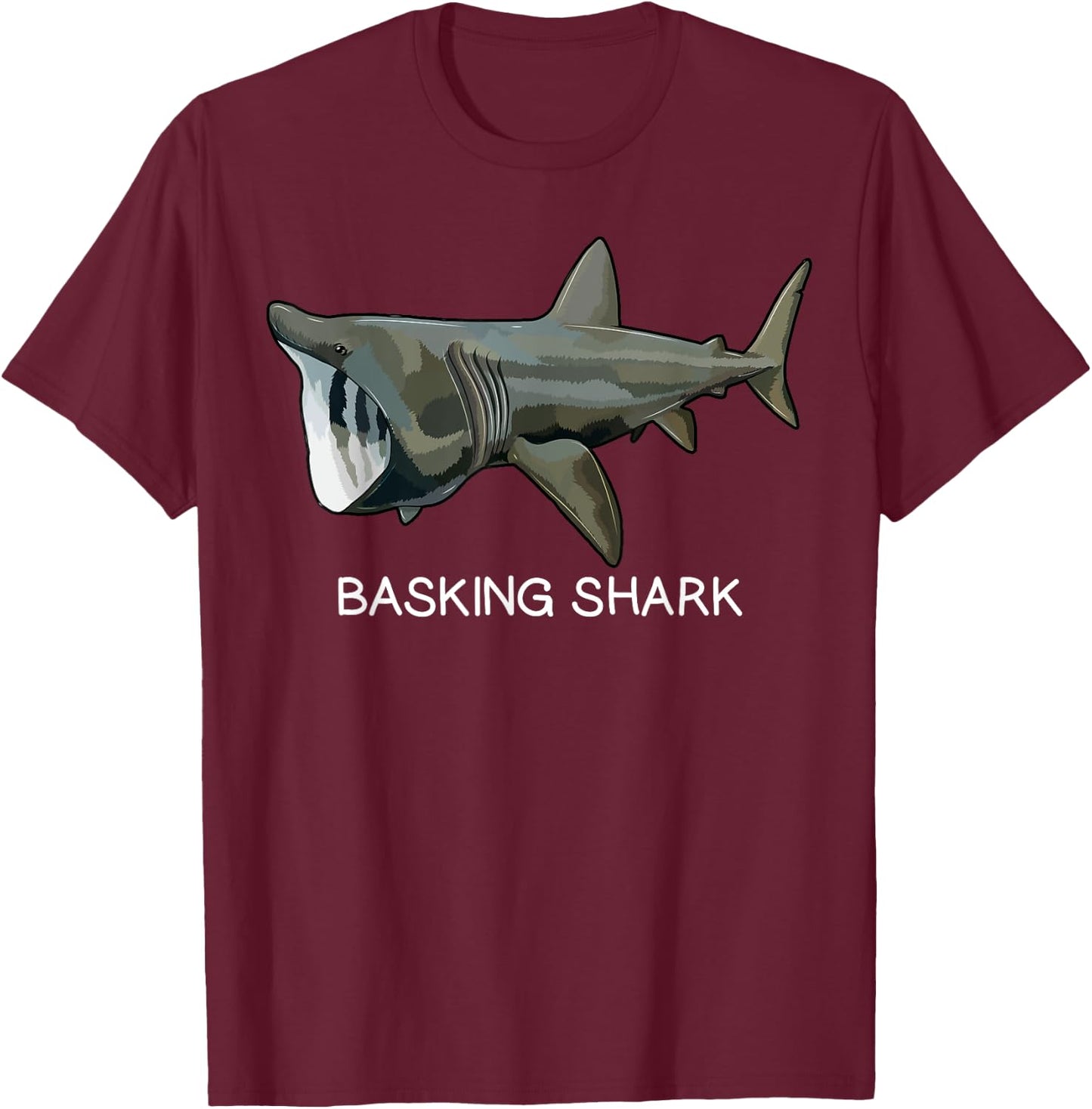 Basking Shark Lover T-Shirt - T-Shirt | Maroon