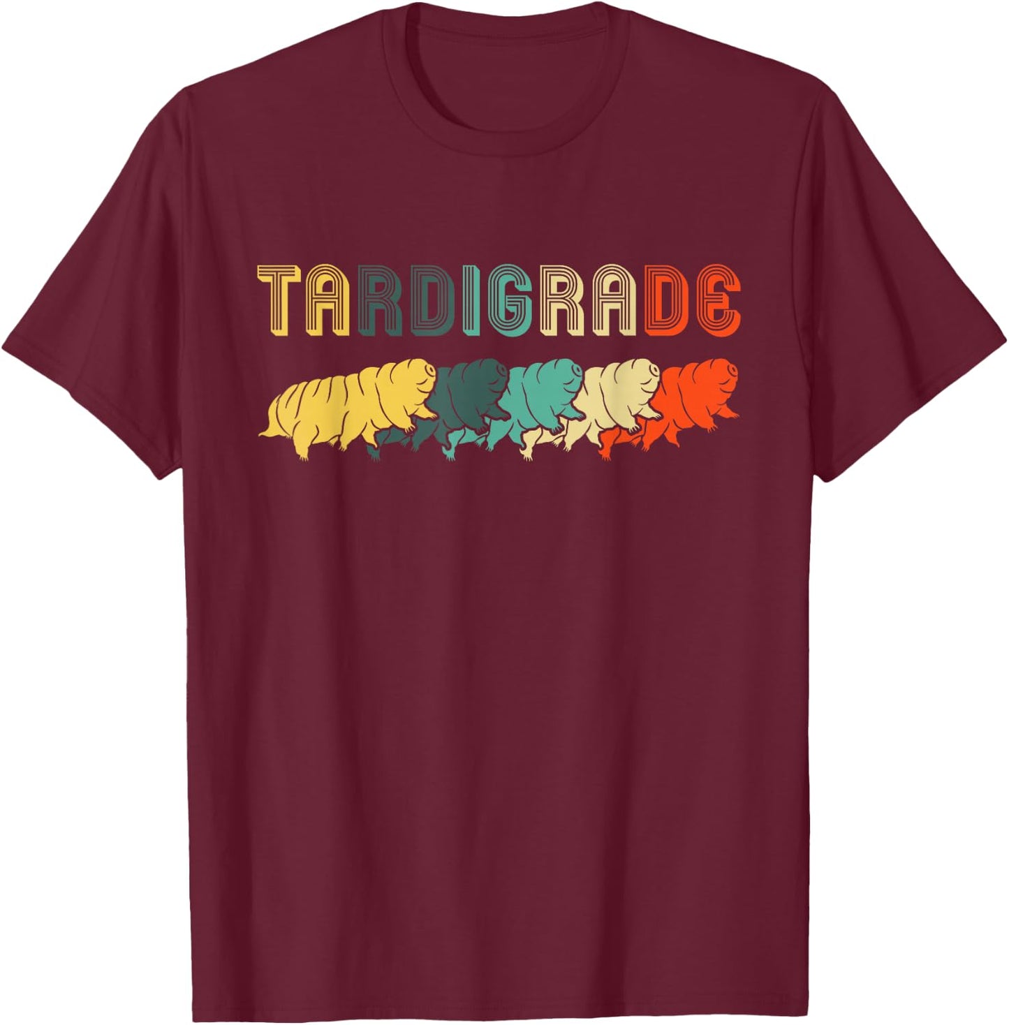 Tardigrade Vintage T-Shirt - T-Shirt | Maroon