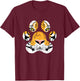 Asia Wild Animal Lover Gift Tiger T-Shirt - T-Shirt | Maroon
