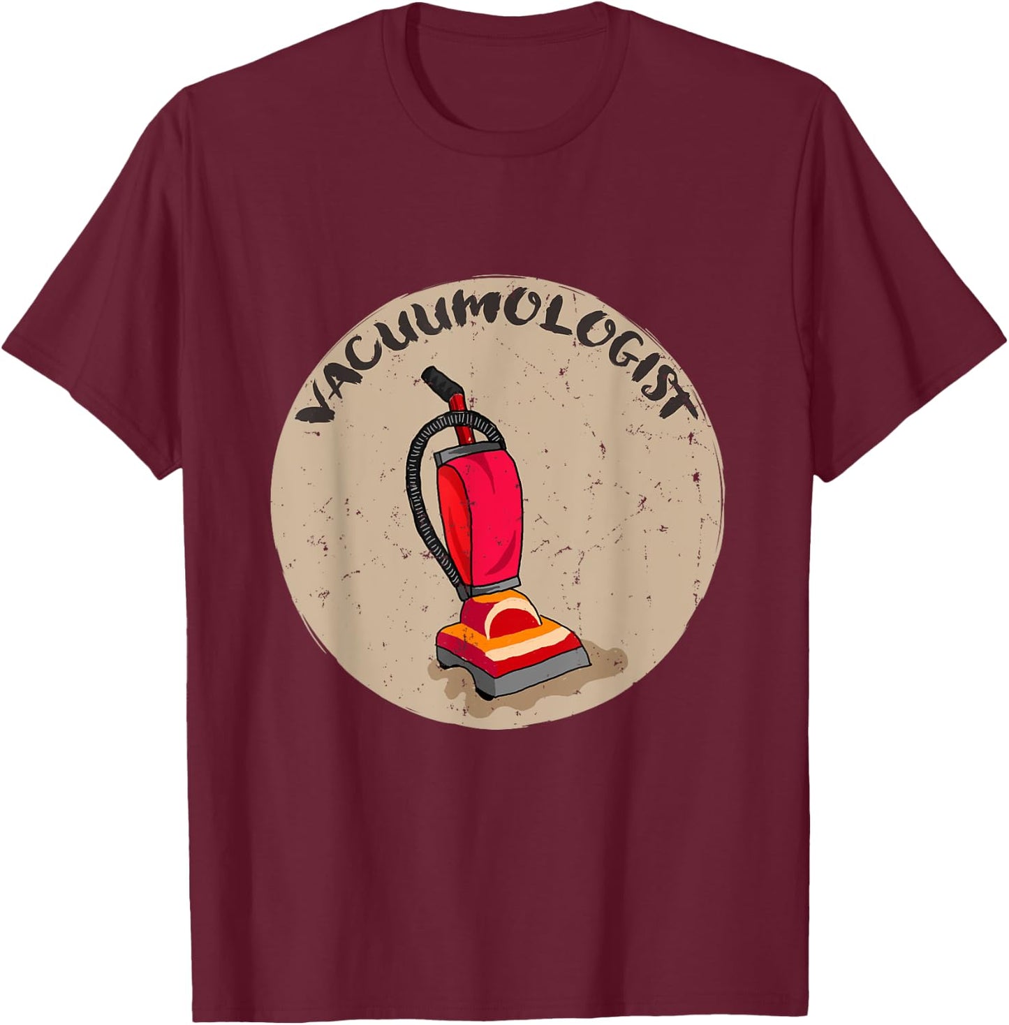 Vacuum Nnose Vacuums on Clearance Vacuum Machines Vacuumcups T-Shirt - T-Shirt | Maroon