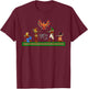 Proud Egyptian Gift Hieroglyphics Tut Ankh Pyramids Egypt T-Shirt - T-Shirt | Maroon