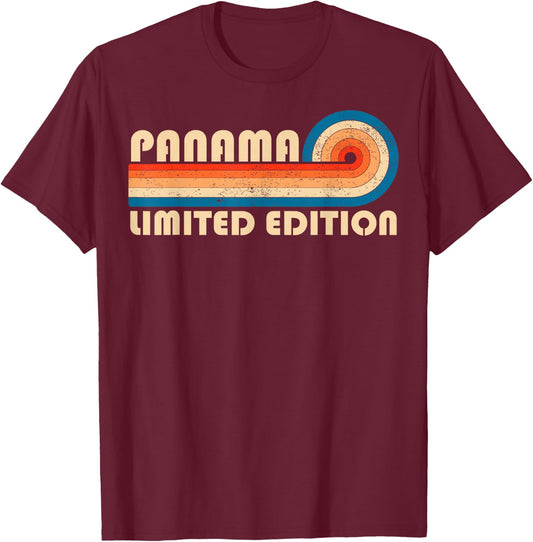 PANAMA Country Travel Vacation Souvenir T-Shirt - T-Shirt | Maroon