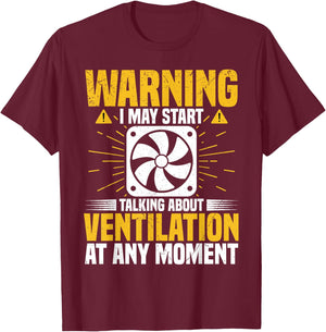 Industrial Hygienist Ventilation Occupational Hygiene T-Shirt - T-Shirt | Maroon