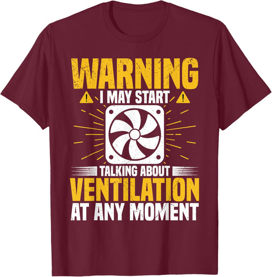 Industrial Hygienist Ventilation Occupational Hygiene T-Shirt - T-Shirt | Maroon