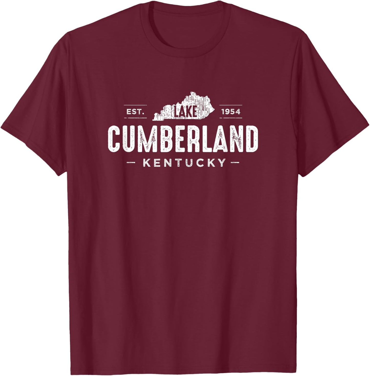 Lake Cumberland T-Shirt - T-Shirt | Maroon