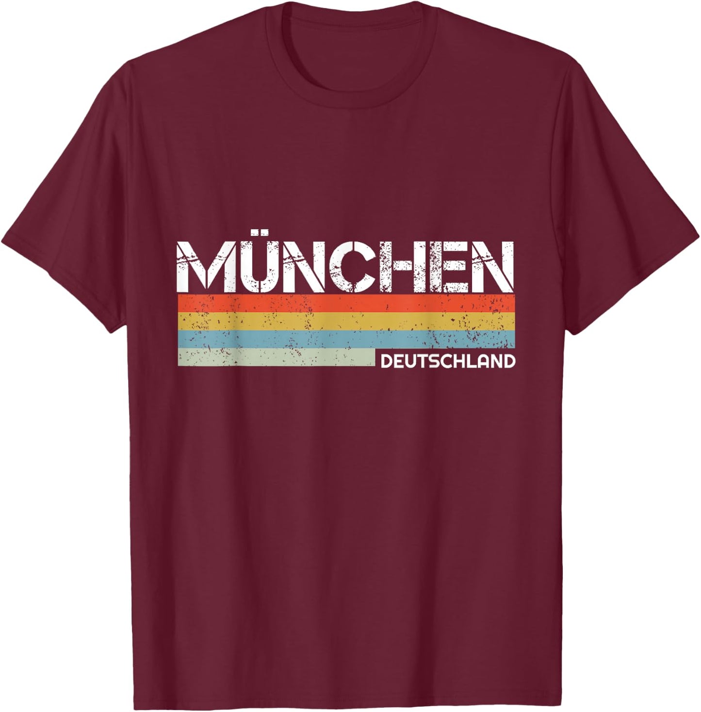 Munich T-Shirt - T-Shirt | Maroon