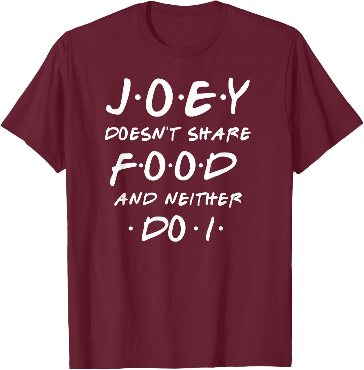 Kid's Joey doesn't share food T-Shirt - T-Shirt | Maroon