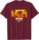 Daytona Souvenir - Beach Reminder T-Shirt - T-Shirt | Maroon