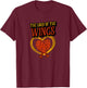 The Lord of The Wings T-Shirt - T-Shirt | Maroon