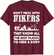 Hikers Know The Best Places To Hide A Body outdoorsman T-Shirt - T-Shirt | Maroon