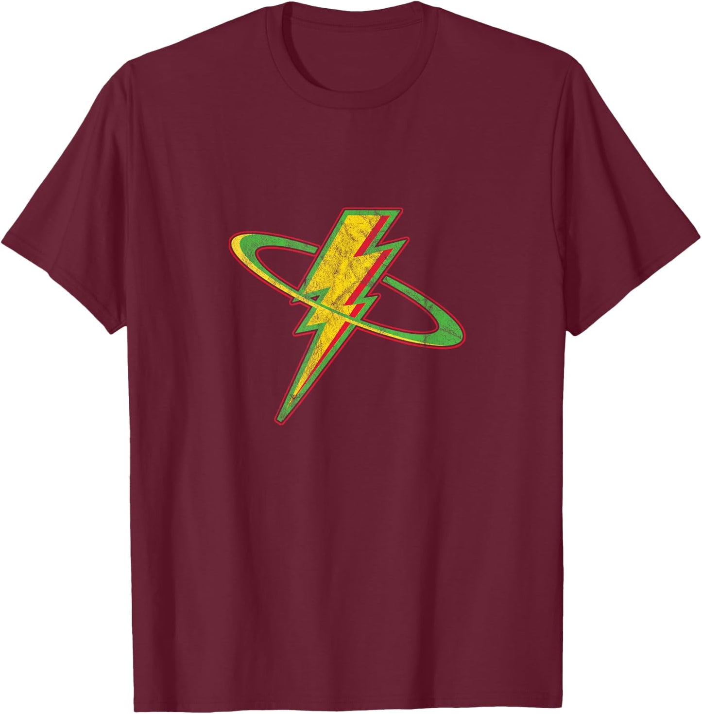 Electrician Bolt Electrical Engineer Voltage Hero T-Shirt - T-Shirt | Maroon