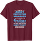 Asset Protection Manager Solve Problems You Can't Understand T-Shirt - T-Shirt | Maroon