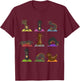 Yoga Dachshund Funny Meditation Dog Lover Zen Men Women T-Shirt - T-Shirt | Maroon