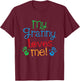 Kids My Granny Loves Me Grandchild T-Shirt - T-Shirt | Maroon