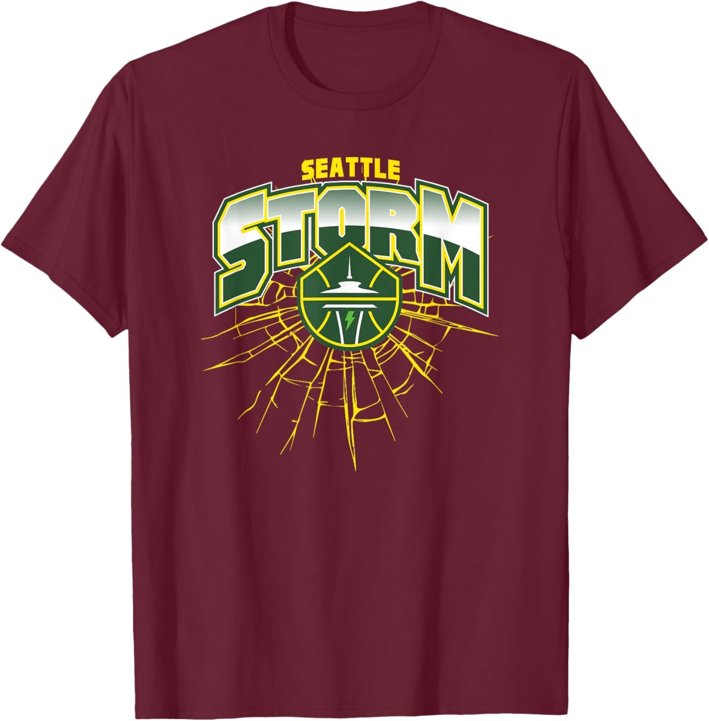 WNBA Seattle Storm Record Breaker T-Shirt - T-Shirt | Maroon