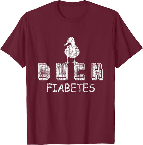 Duck Fiabetes Funny Diabetes Diabetic Graphic