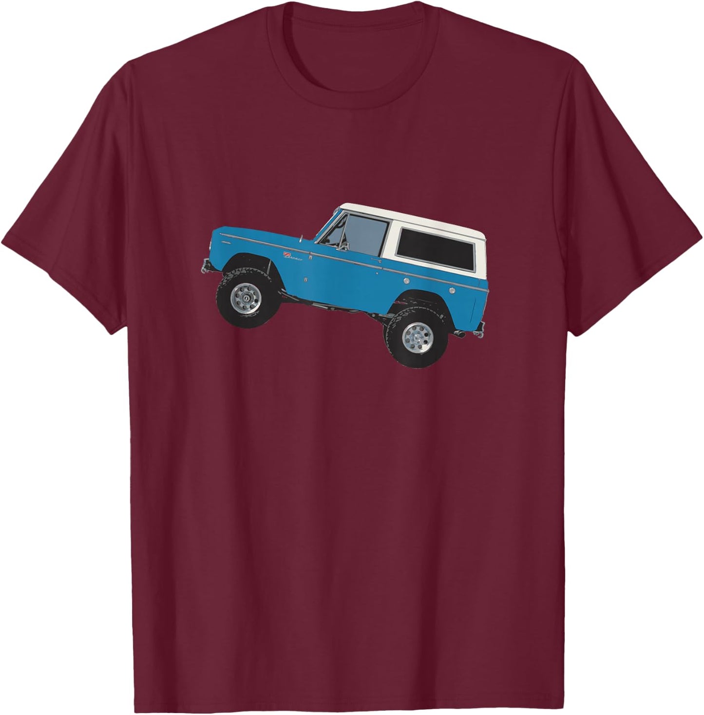 Blue 1969 Classic Bronco T-Shirt - T-Shirt | Maroon