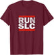 Run SLC Salt Lake City T-Shirt - T-Shirt | Maroon