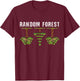 Random Forest Model Classification - Machine Learning T-Shirt - T-Shirt | Maroon