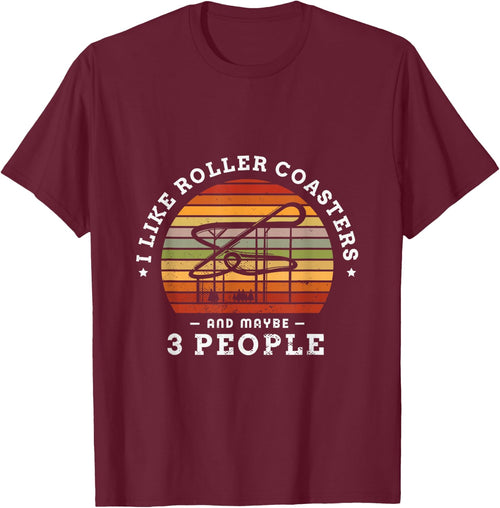 I like roller coasters and maybe 3 people roller coaster