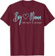 Boy Mama from Son up to Son Down - Mother Mom T-Shirt - T-Shirt | Maroon