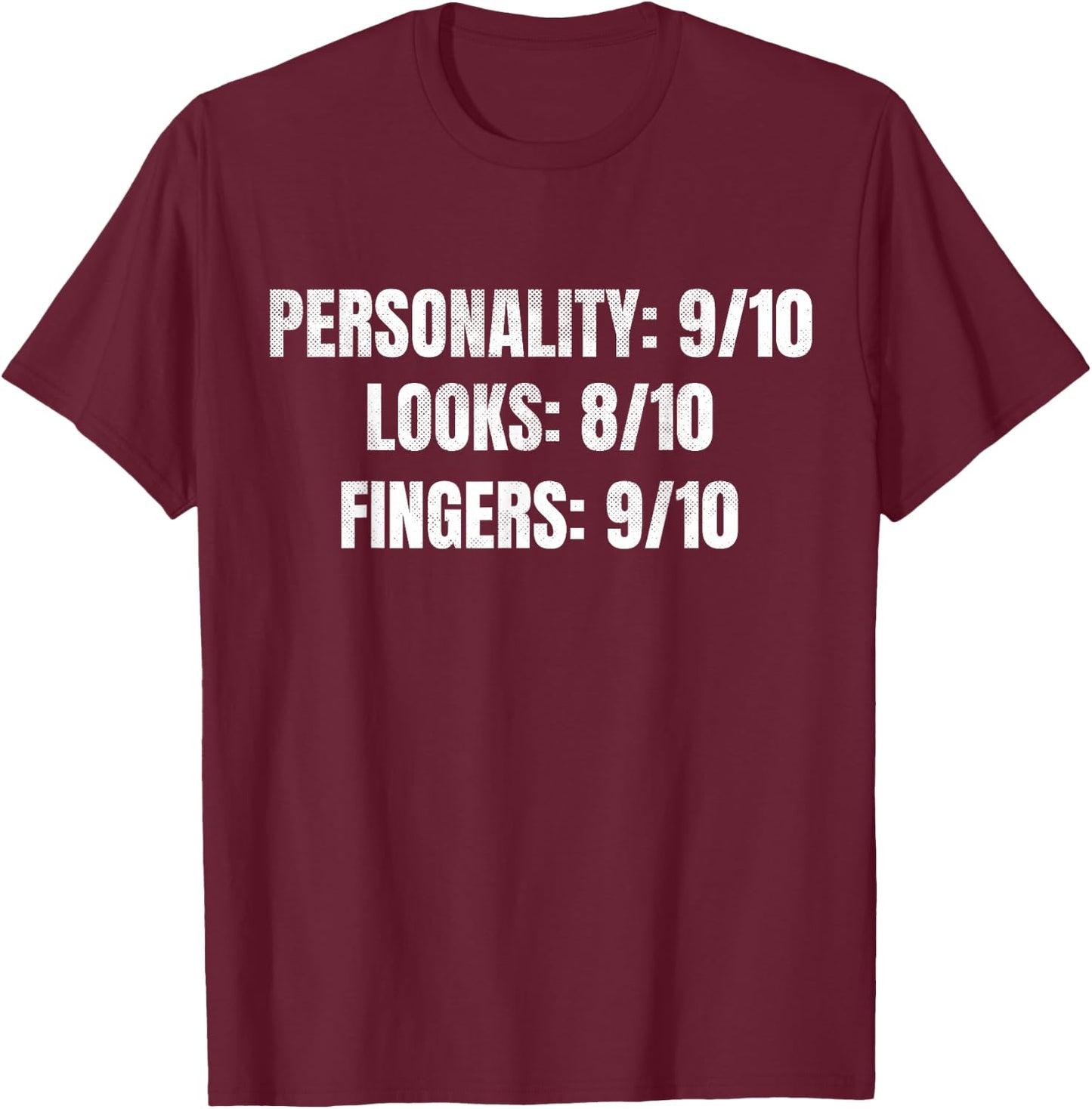 Finger Amputee Amputated Missing Finger Recovery T-Shirt - T-Shirt | Maroon