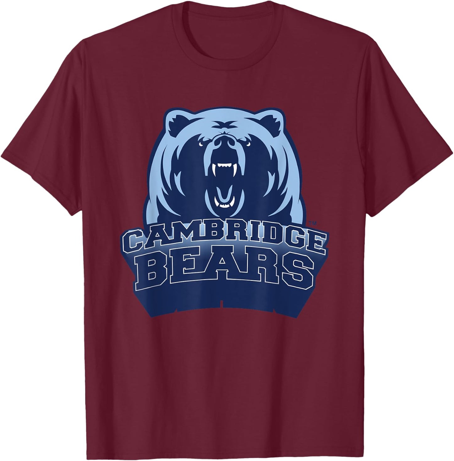 Cambridge High School Bears T-Shirt - T-Shirt | Maroon