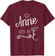 Anne With An E Fun Book Lover T-Shirt - T-Shirt | Maroon