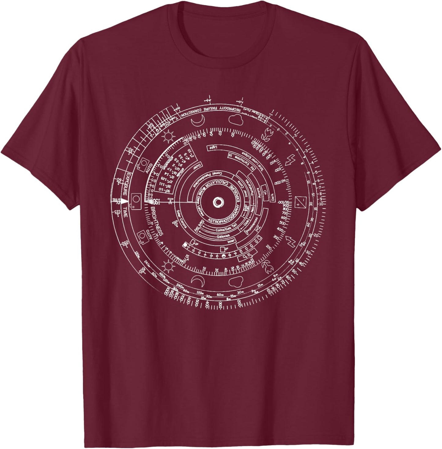 DSLR Lens Photography Love Lover Shirt Photographer Camera T-Shirt - T-Shirt | Maroon