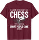Funny Chess Player Chess Club T-Shirt - T-Shirt | Maroon