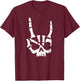 Heavy Metal Rocker Punk Rock Music Hard Rock T-Shirt - T-Shirt | Maroon