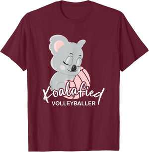 Koalafied Volleyballer I Volleyball Beach Volleyball Women's T-Shirt - T-Shirt | Maroon