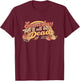 Funny someday we'll all be dead casual graphic T-Shirt - T-Shirt | Maroon