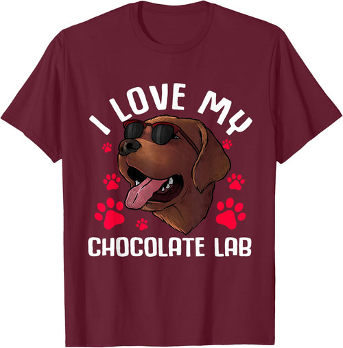 Funny Chocolate Labrador Retriever Gift Men Women Lab Lover