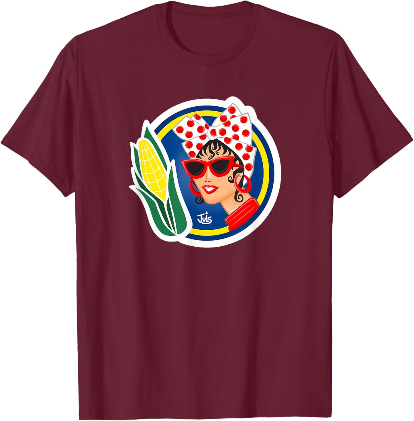El pan de Venezuela T-Shirt - T-Shirt | Maroon