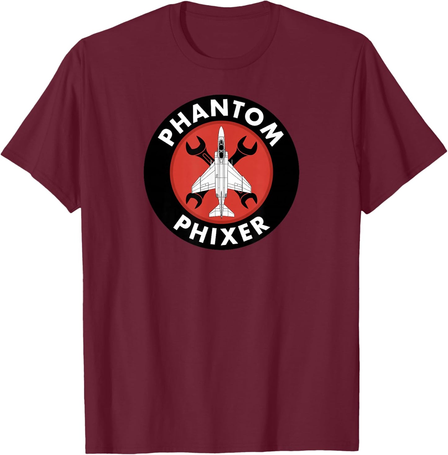 Phantom Phixer F-4 Phantom T-Shirt - T-Shirt | Maroon