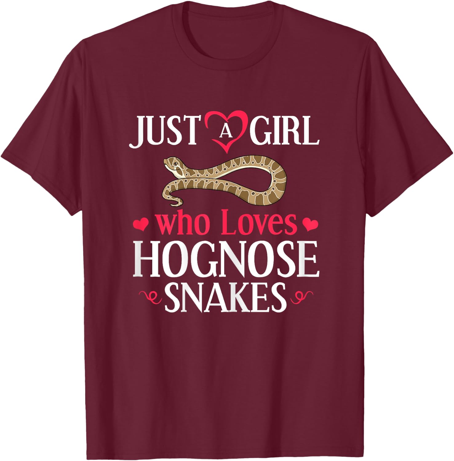 Hognose Snake Western Care Cage T-Shirt - T-Shirt | Maroon