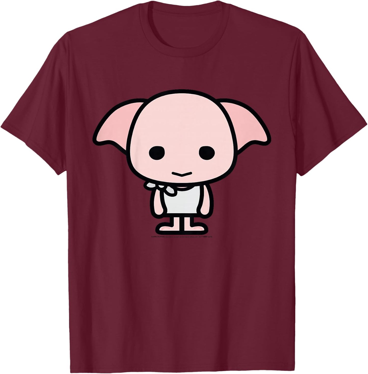 Kids Harry Potter Chibi Dobby Portrait T-Shirt - T-Shirt | Maroon