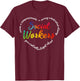 Social Worker Social Work Caseworker Public Servant Themed T-Shirt - T-Shirt | Maroon